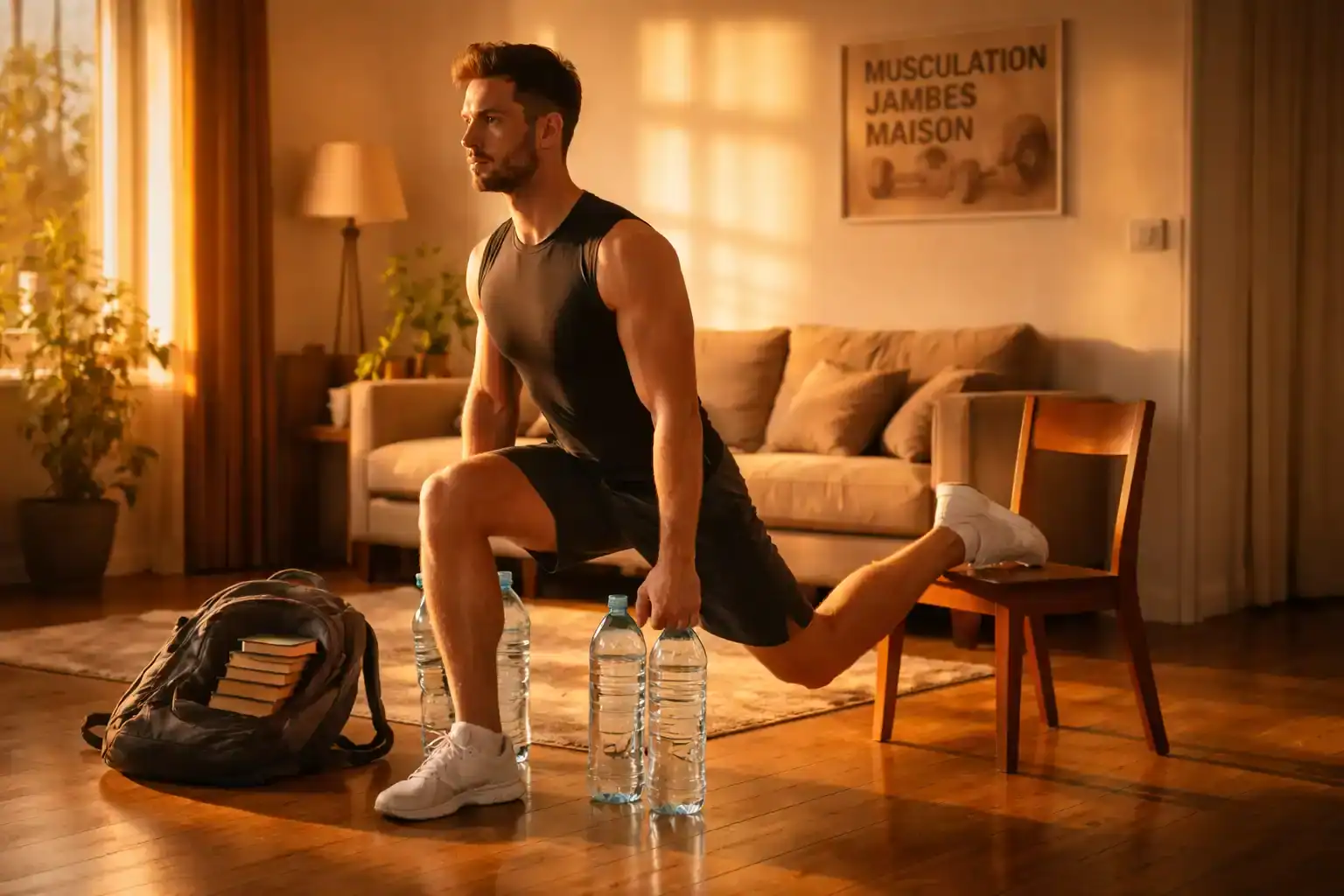 musculation jambes maison squat bulgare