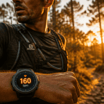 160 bpm course a pied coureur montre