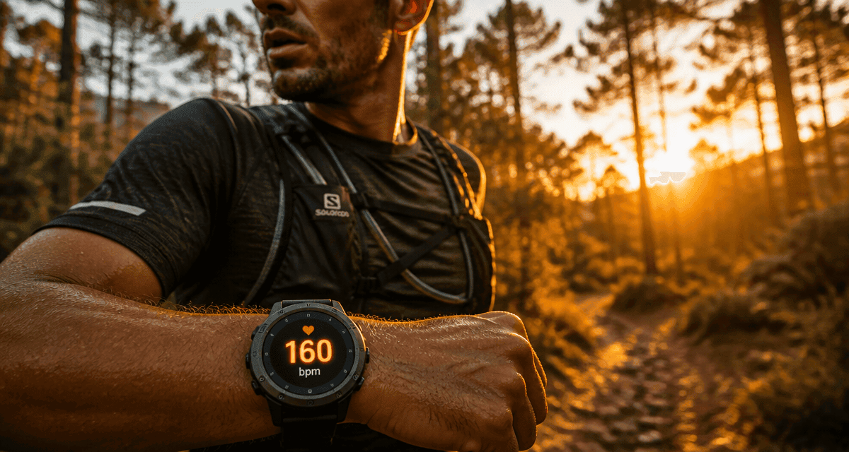 160 bpm course a pied coureur montre