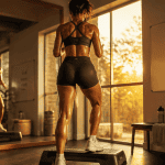 1h de stepper par jour resultats femme silhouette
