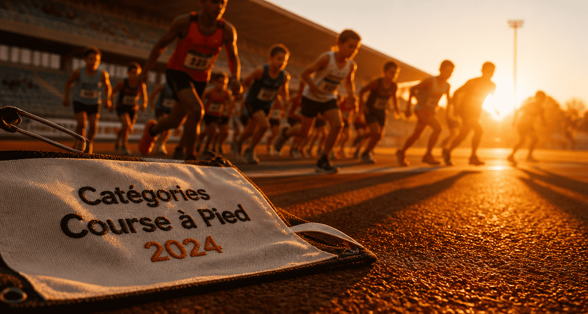 catégorie course à pied 2024 sur piste