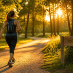 combien de temps de marche pour maigrir femme marche parc