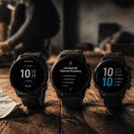 Comparatif montre running avec trois modèles sur une table