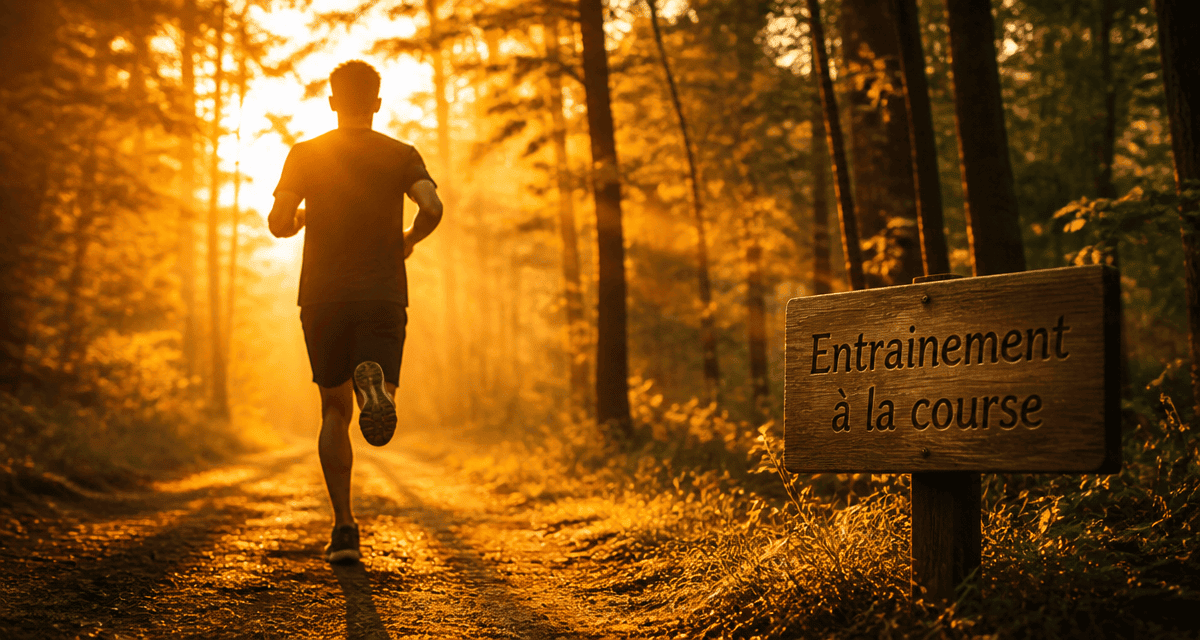 entrainement a la course debutant foret