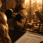 exercice biceps curl haltère musculation