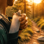 gourde pour course a pied flasque souple trail