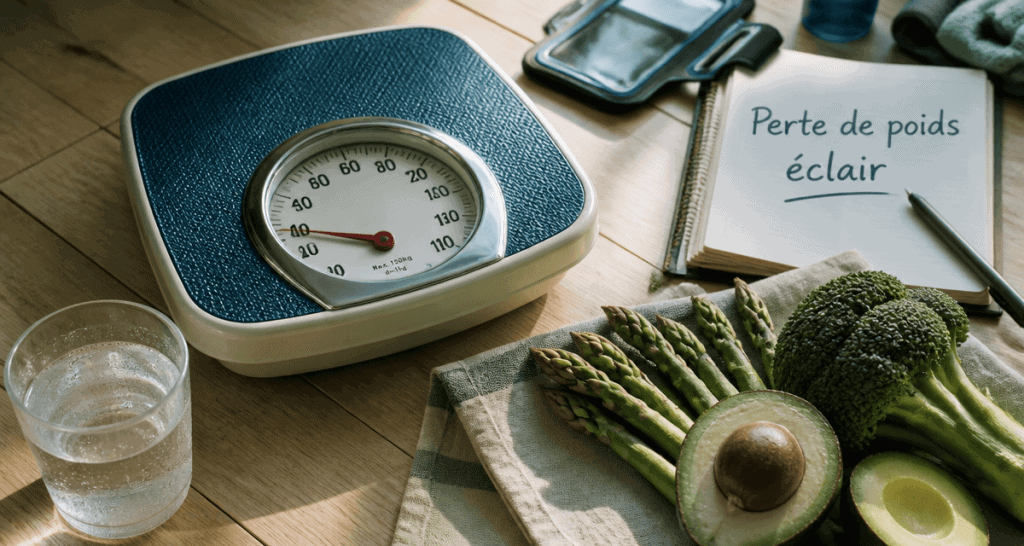 J ai perdu 2 kilos en 2 jours balance et légumes