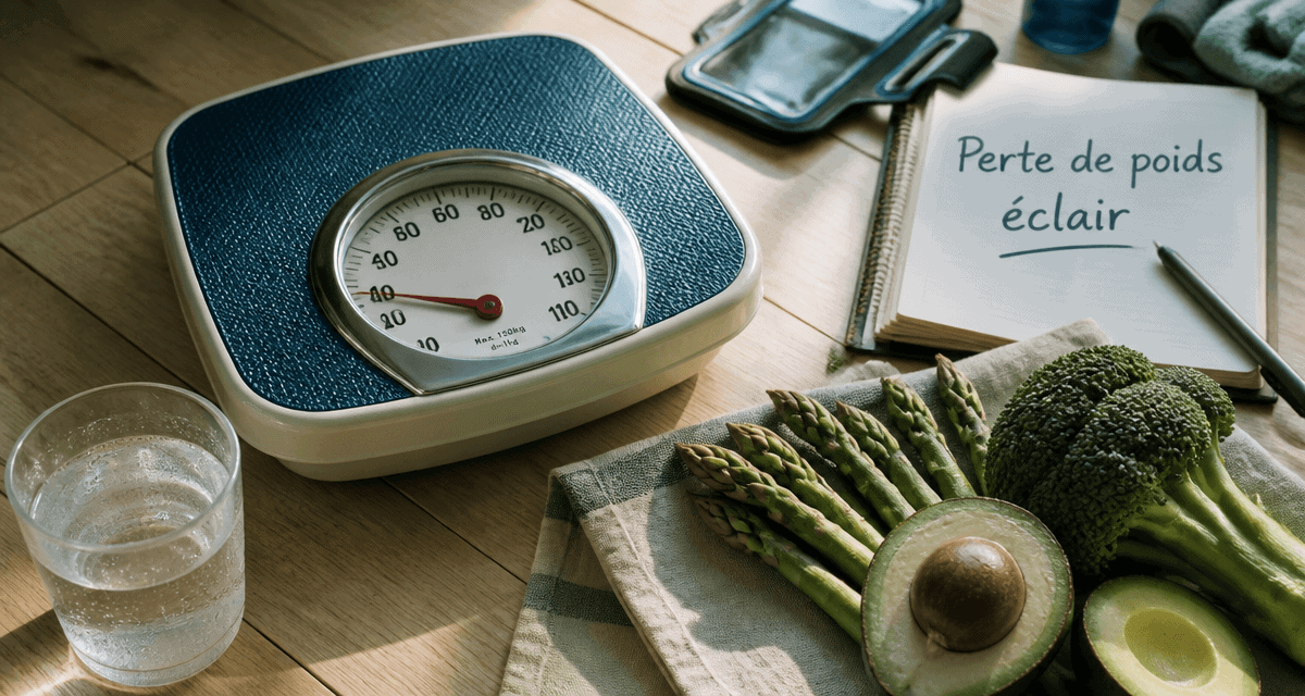 J ai perdu 2 kilos en 2 jours balance et légumes