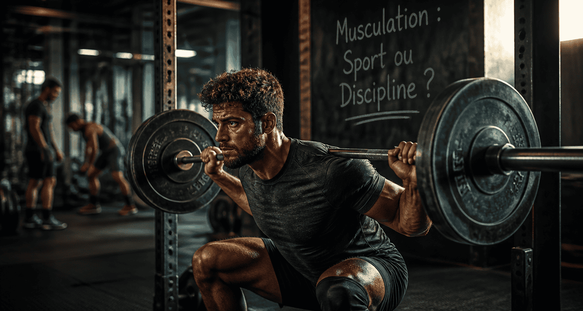 la musculation est elle un sport athlète squat