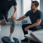 ligaments croisés genou combien de temps exercice rééducation
