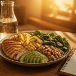 maigrir du ventre alimentation assiette équilibrée