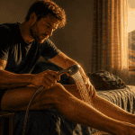 mal aux jambes apres avoir beaucoup marche douche froide