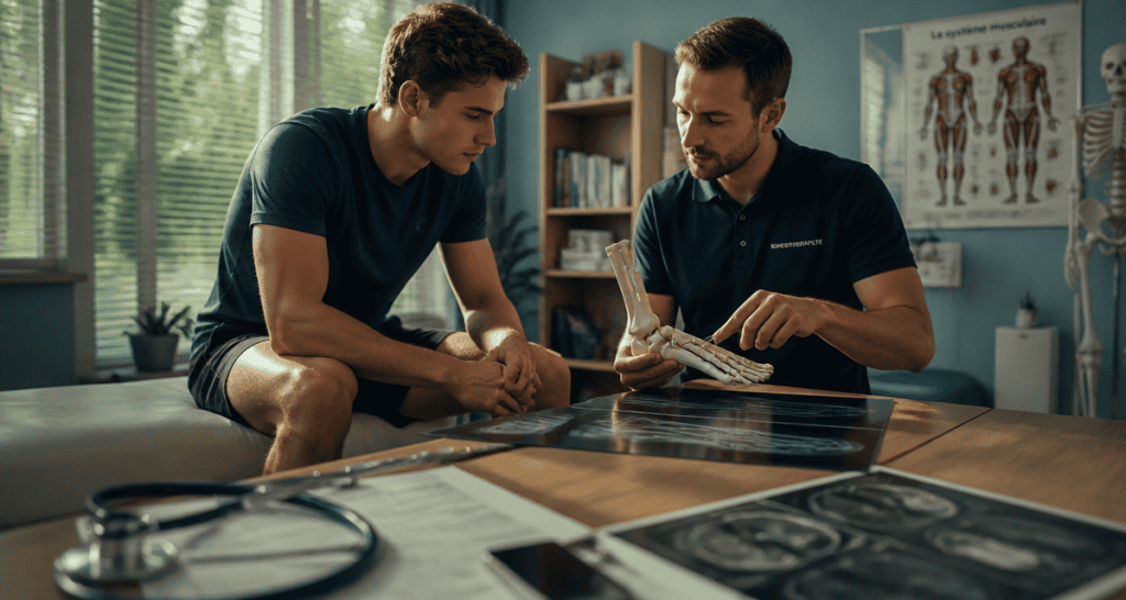 temps de guerison fracture de fatigue radiographie et kinésithérapeute