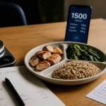 1500 calories par jour : menus types pour maigrir sans faim