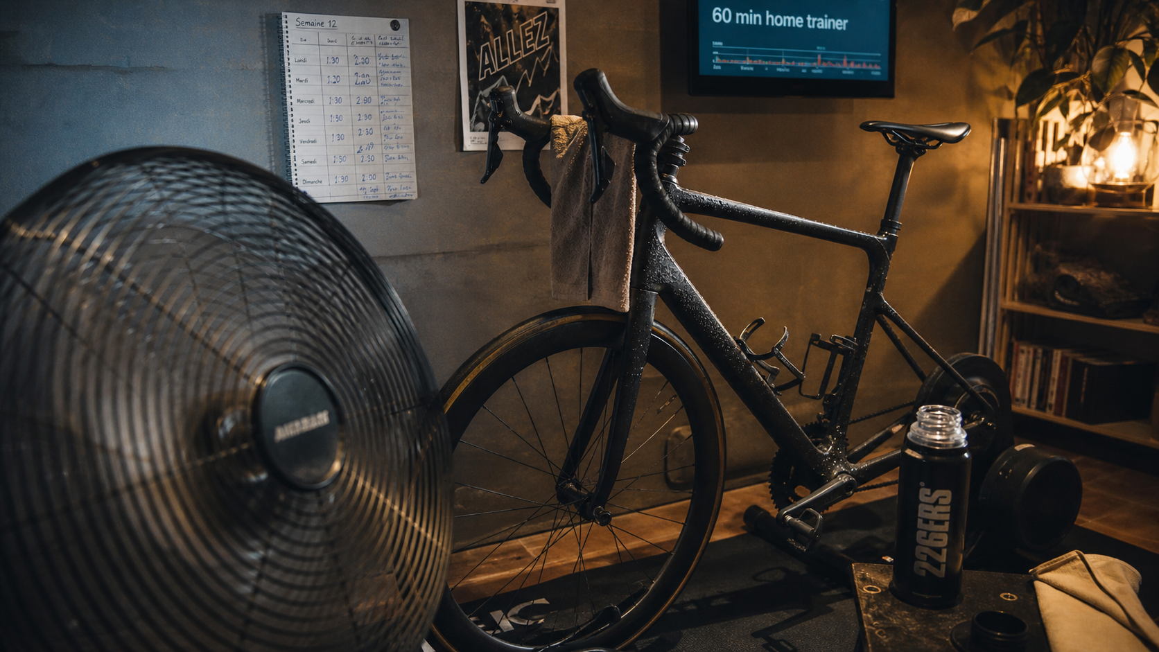 1h de home trainer par jour pour progresser sans surentraînement