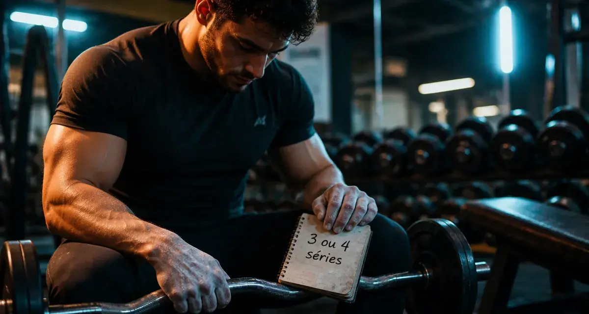 3 ou 4 series muscu pour optimiser le volume en salle de sport