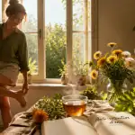 Femme jambes lourdes avec plantes anti retention d eau puissant