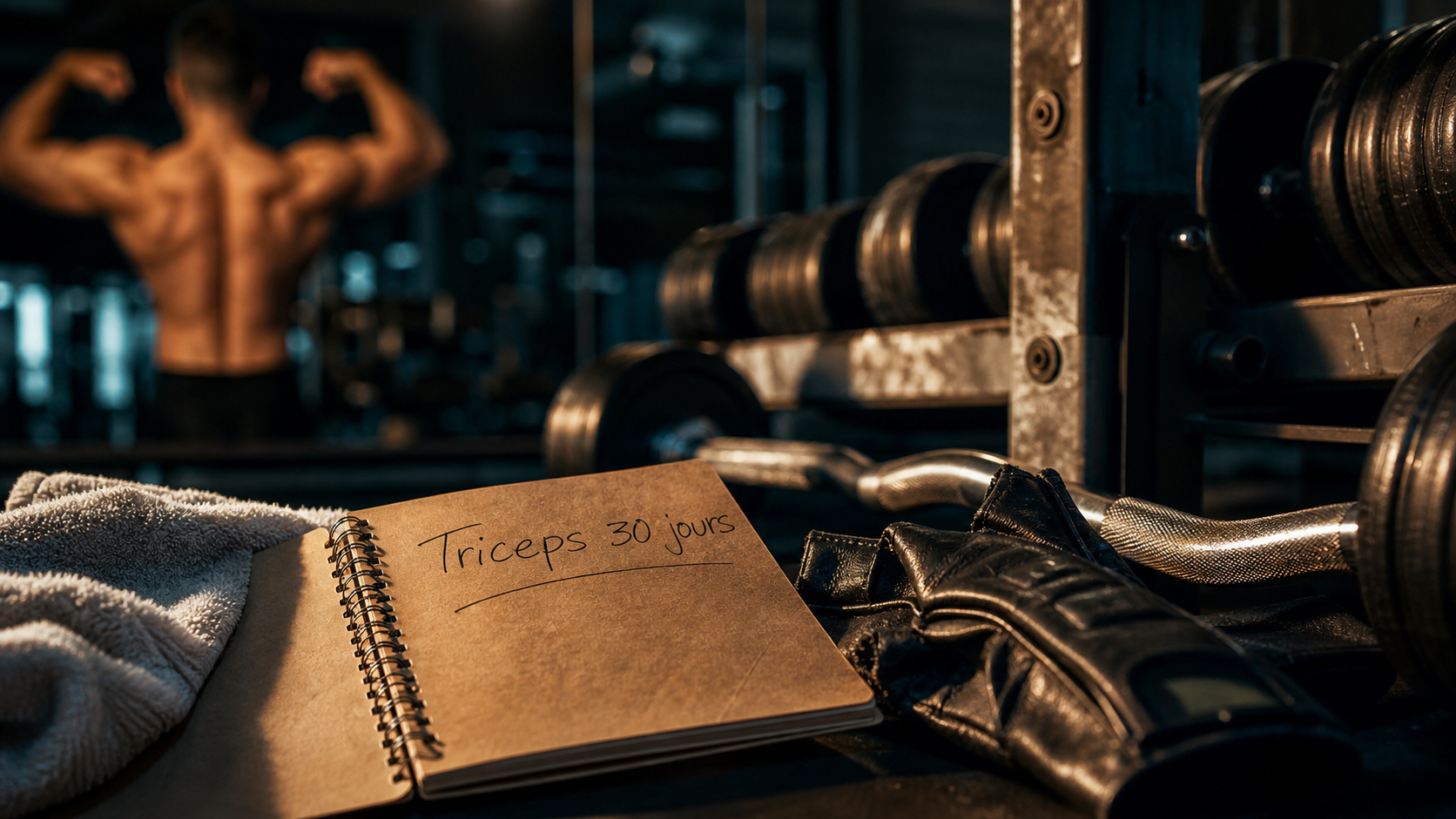 Avoir des gros bras en 1 mois : triceps 30 jours en salle