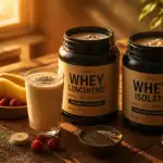 difference whey et isolate pots et smoothie