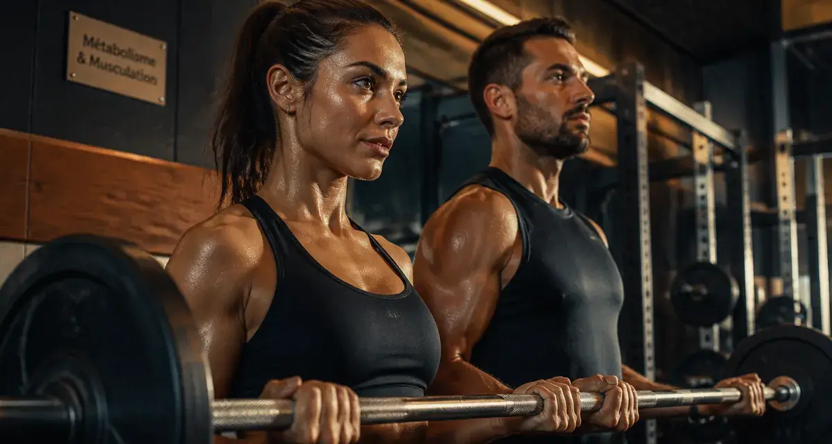 Métabolisme et musculation en salle : 4,5 calories par kilo de muscle