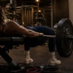 Muscler le grand fessier : hip thrust avec barre en salle de sport
