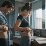 perdre la graisse viscerale homme femme mètre ruban