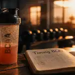 quand prendre des bcaa shaker carnet