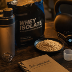 Quand prendre la proteine après entraînement : shaker whey et poste d’entraînement