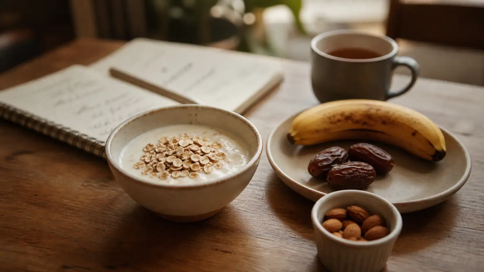 Banane et dattes pour un aliment qui donne de l energie rapidement