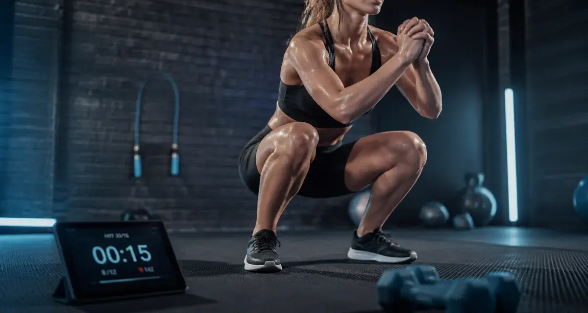 HIIT perte de poids : séance 20 min à 80-95% FCM