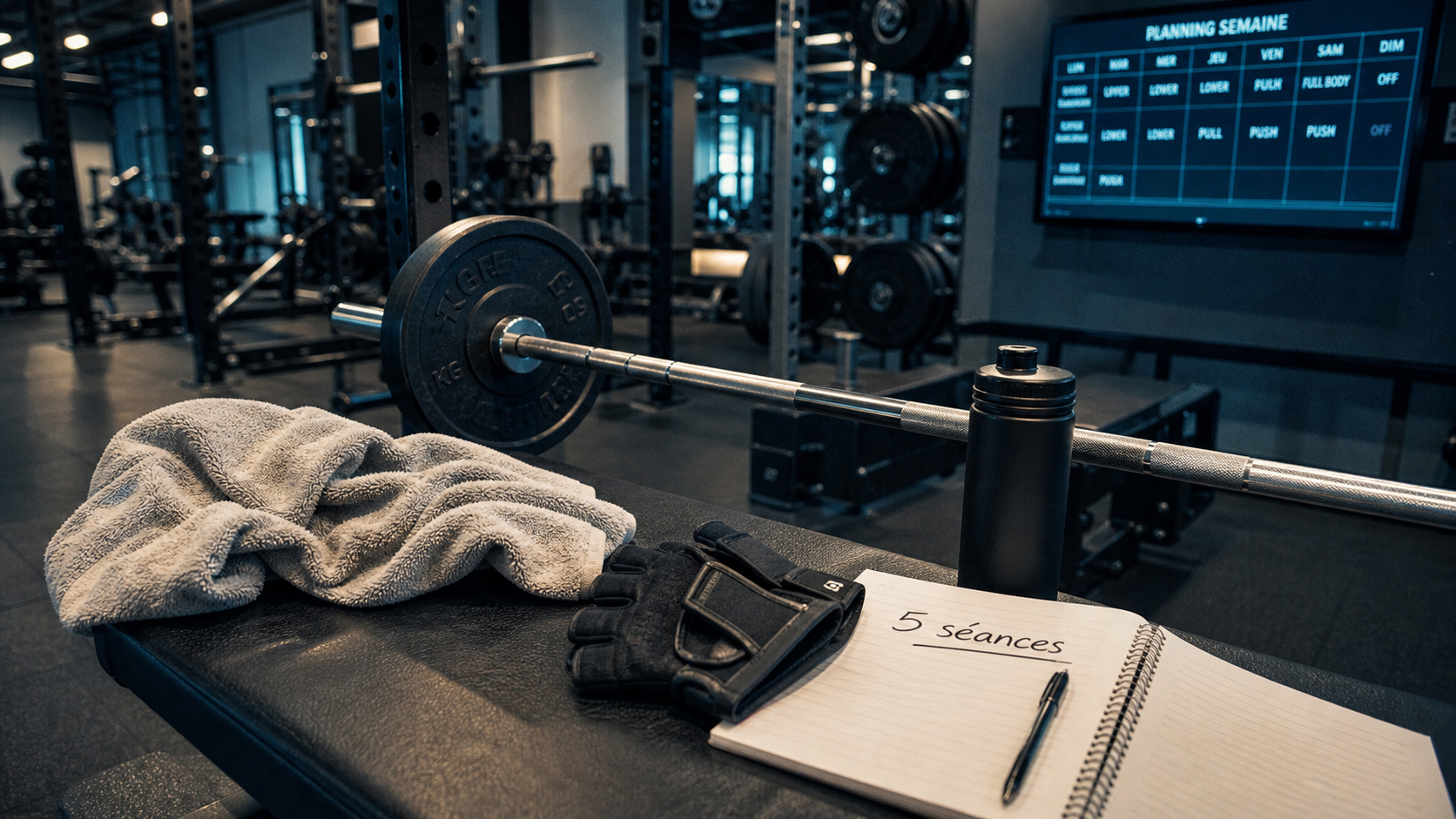 Musculation 5 fois par semaine résultat en 3 mois, salle de sport