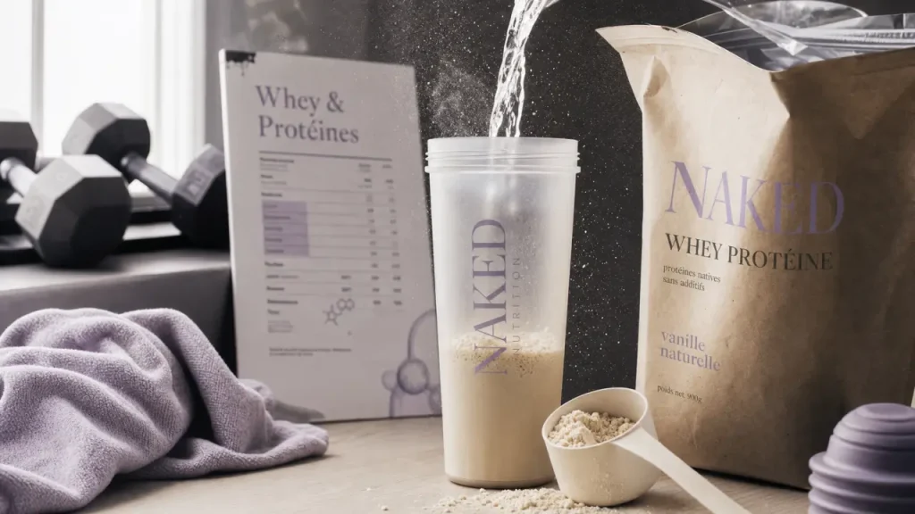 Pourquoi prendre de la whey ? Récupération, satiété et type adapté