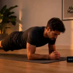 Exo abdo maison : planche gainage sans matériel sur tapis