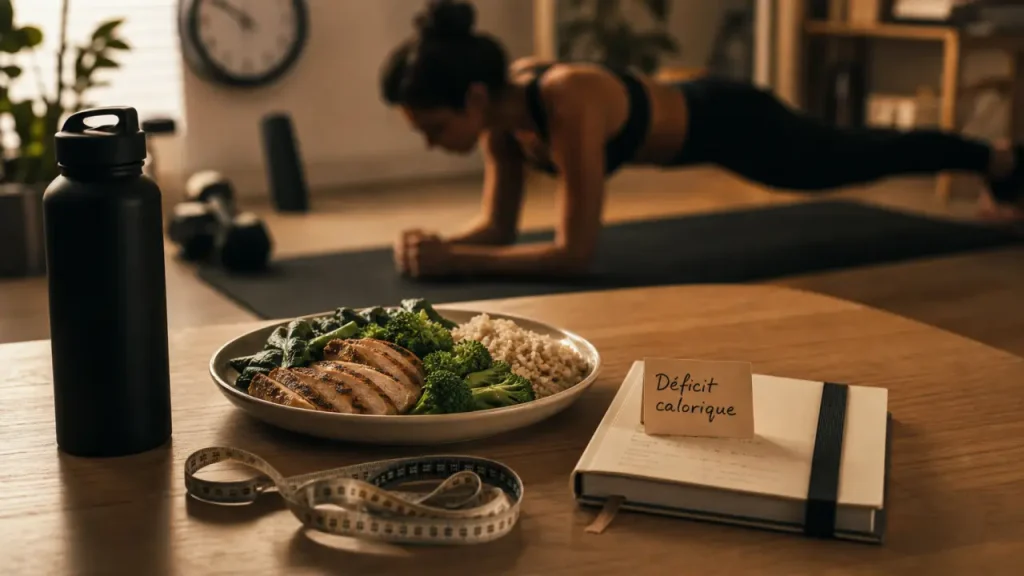 Perdre du ventre et des hanches : déficit calorique, sport et erreurs à éviter