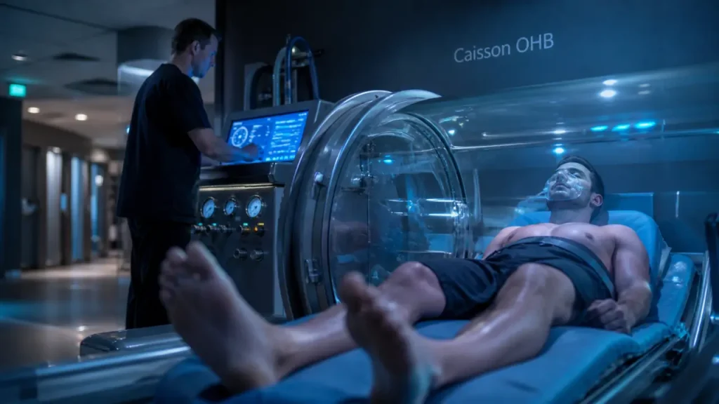 Récupération, douleur, cicatrisation : ce que l’oxygénothérapie hyperbare change pour les sportifs