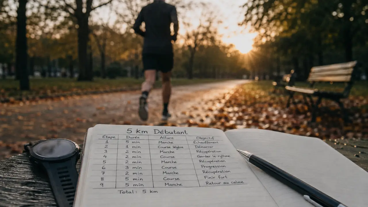 Programme entraînement 5 km débutant pdf, plan 6 semaines en 3 séances
