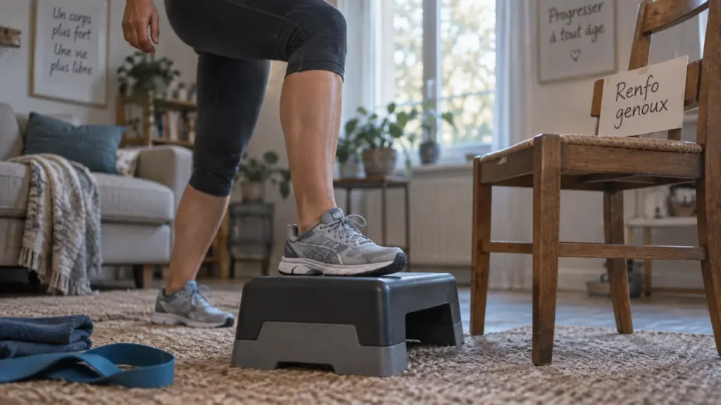 Renfo genoux : 6 exercices et 2 à 3 séances pour stabiliser l’articulation