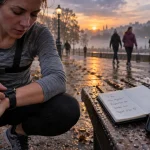 Temps moyen course 7 km femme : 49 min à 7 min/km, montre GPS cardio