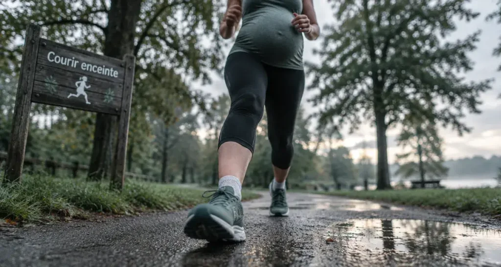 Courir enceinte est possible, avec une grossesse sans complication et une pratique adaptée