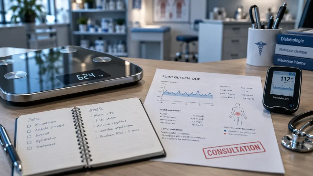 perte de poid et diabete : signes d’alerte, consultation médicale
