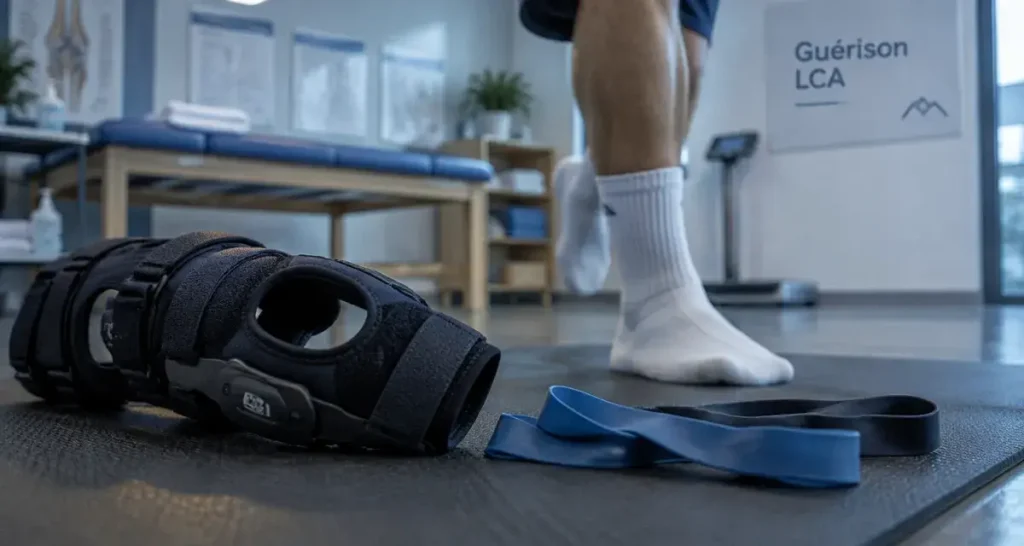 Rupture du ligament croisé : 5 à 6 semaines pour marcher, jusqu’à 9 mois pour pivoter