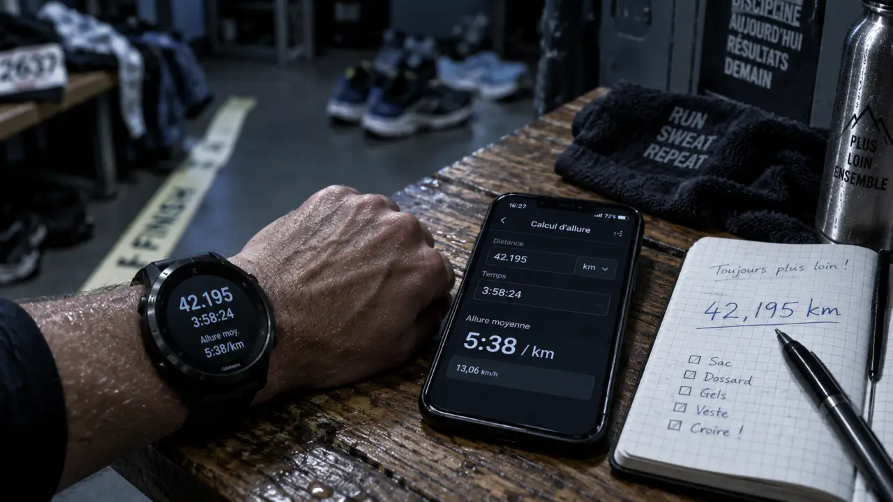 Temps marathon allure : calculer ses passages sans partir trop vite